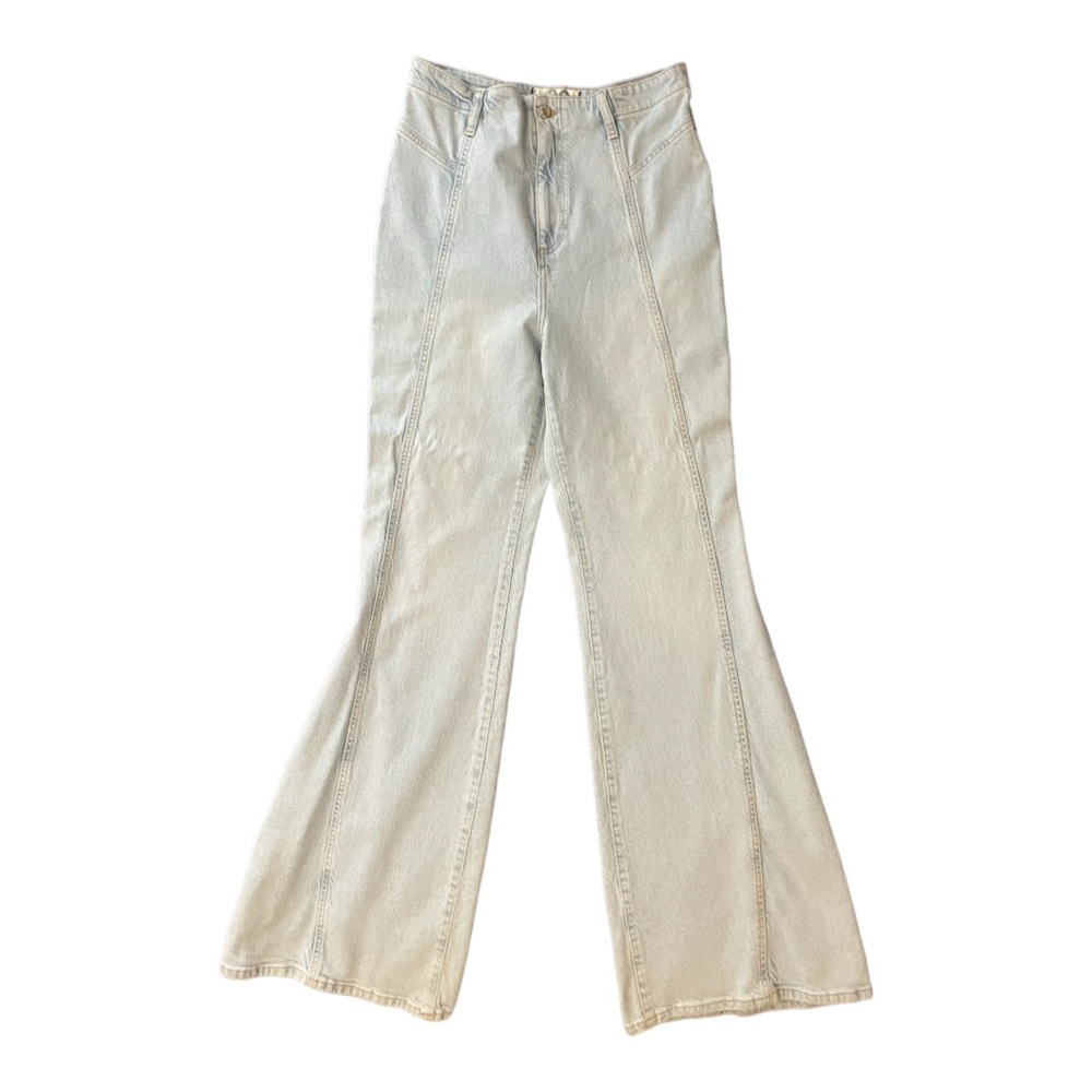 Free People High Waisted Flare Jeans